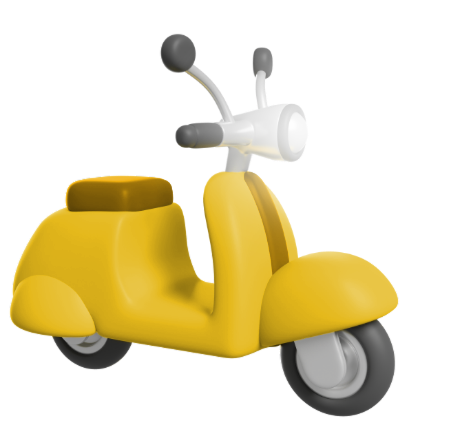 NTJH scooter icoon illustratie