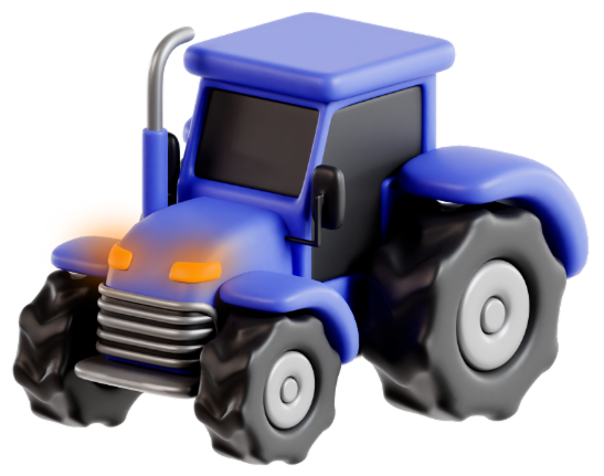 NTJH tractor icoon illustratie