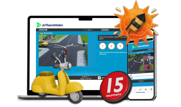 15 examens oefenen - Scooter