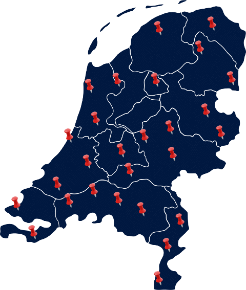 Kaart Nederland