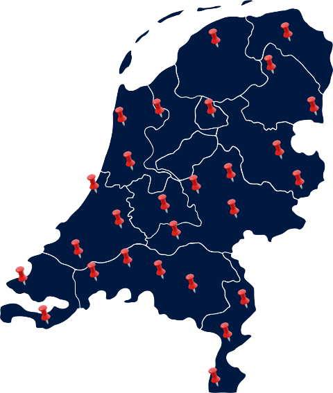 Kaart Nederland